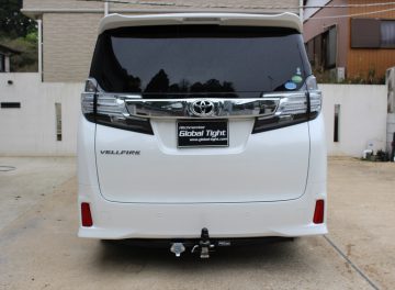 TOYOTA（トヨタ）社製、ヴェルファイア 30系 (V･VL･X･エグゼクティブラウンジ)用ヒッチメンバーの施工事例 / メイン画像