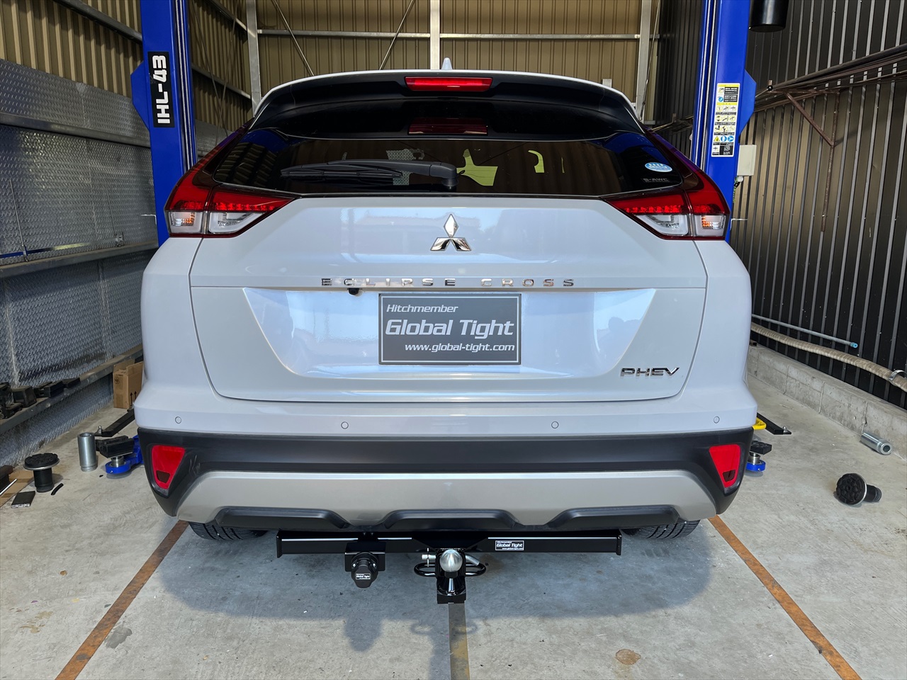 エクリプスクロスPHEV用ヒッチメンバー | 高強度ヒッチメンバー制作