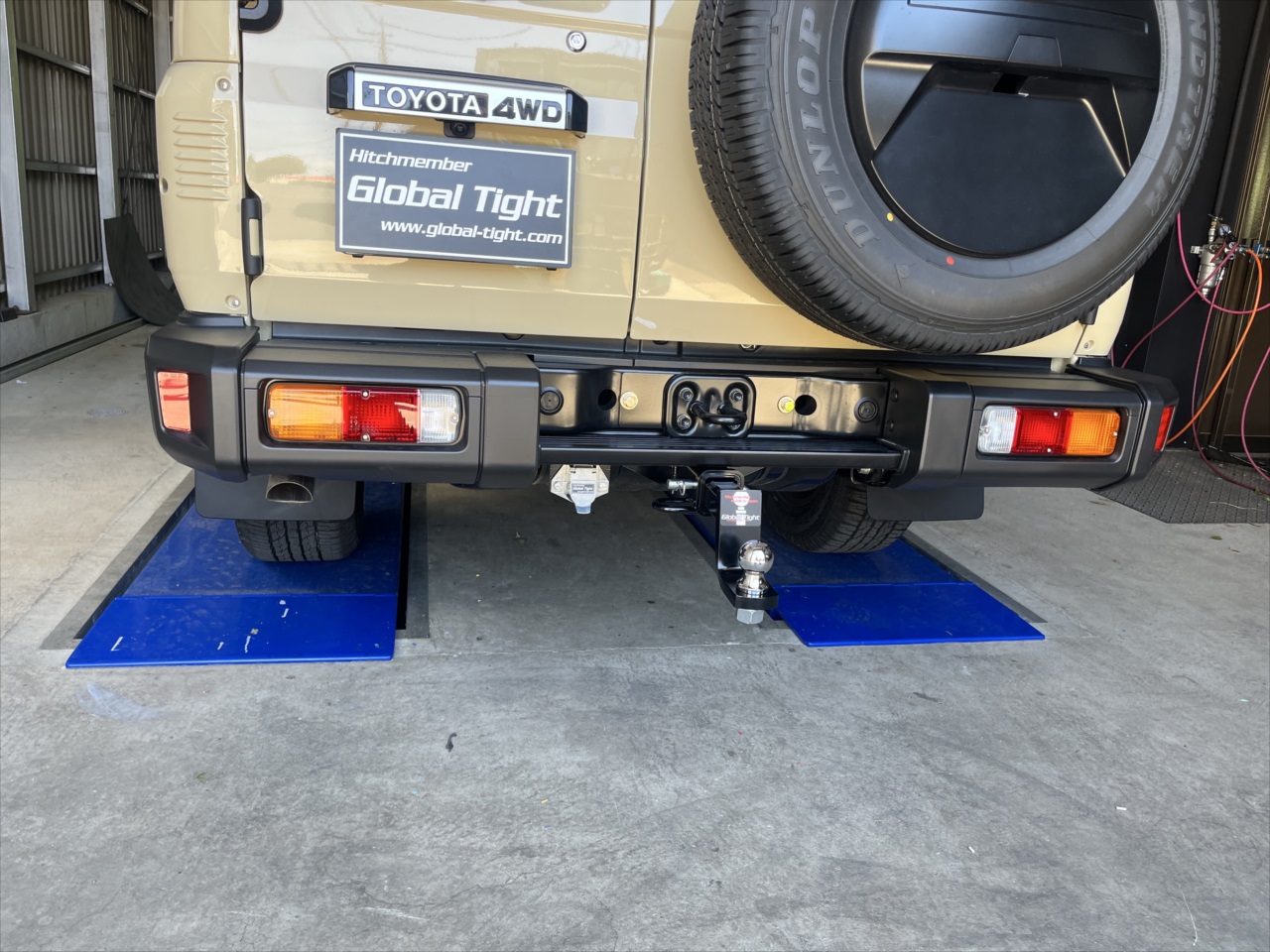 ランクル ランドクルーザー250 ヒッチメンバー ジェットスキー