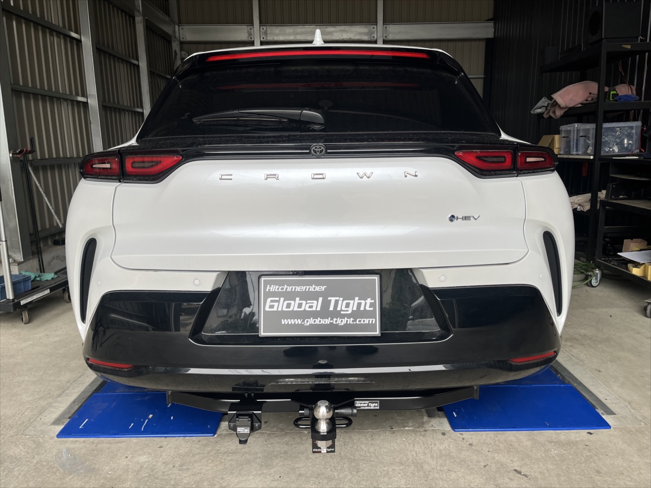 クラウンスポーツにヒッチメンバーを取り付け致しました。 | 高強度