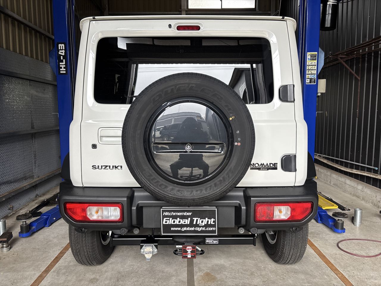 ジムニー,ノマド,ヒッチメンバー,ジェットスキー,トレーラー,バスボート,キャンピングカー,キャンピングトレーラー,水上バイク,ボートトレーラー,牽引,サイクルキャリア,カーゴトレーラー