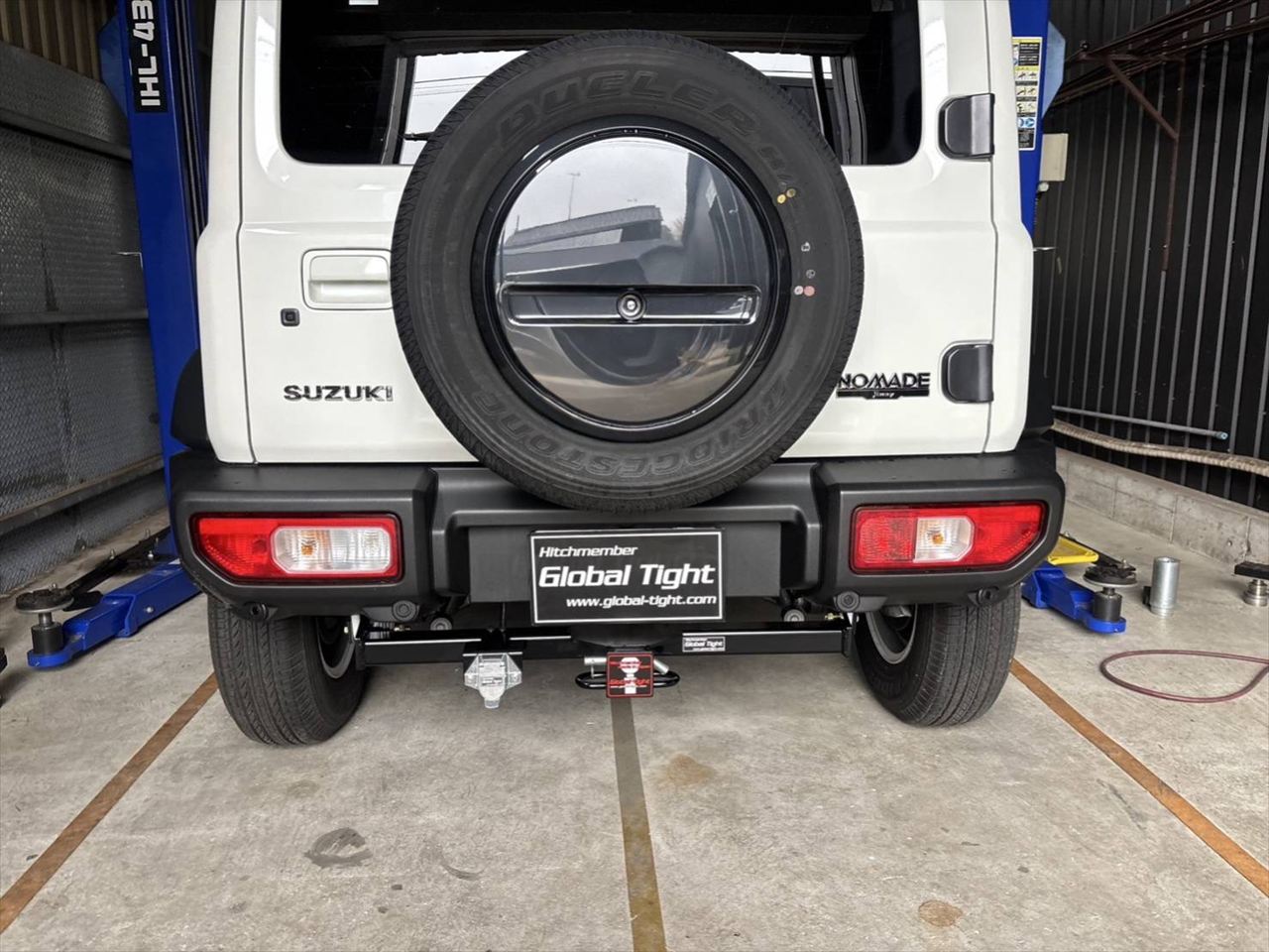 ジムニー,ノマド,ヒッチメンバー,ジェットスキー,トレーラー,バスボート,キャンピングカー,キャンピングトレーラー,水上バイク,ボートトレーラー,牽引,サイクルキャリア,カーゴトレーラー