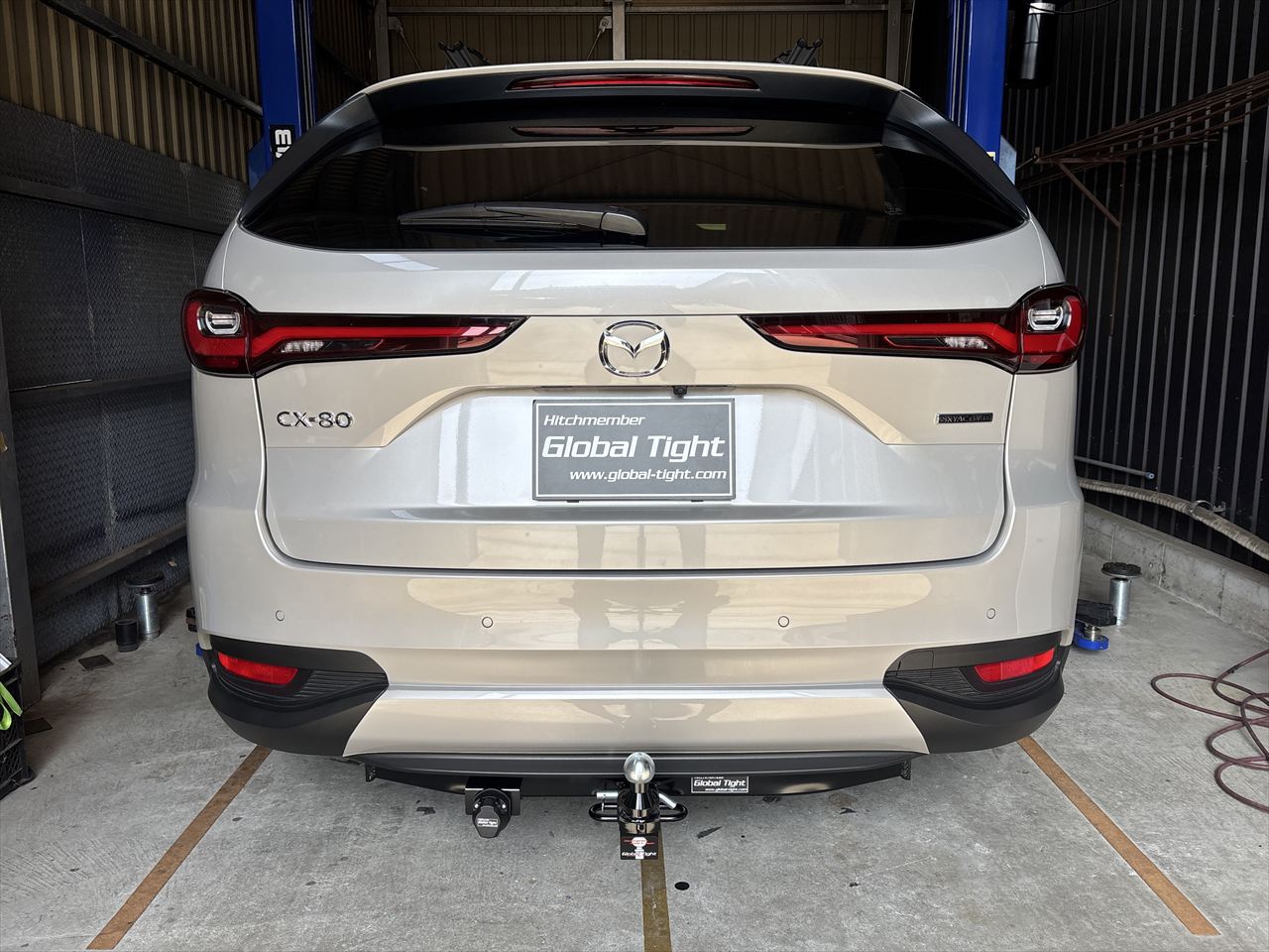 CX-80,キャンピングカー,ヒッチメンバー,ジェットスキー,トレーラー,バスボート,キャンピングカー,キャンピングトレーラー,水上バイク,ボートトレーラー,牽引,サイクルキャリア,カーゴトレーラー