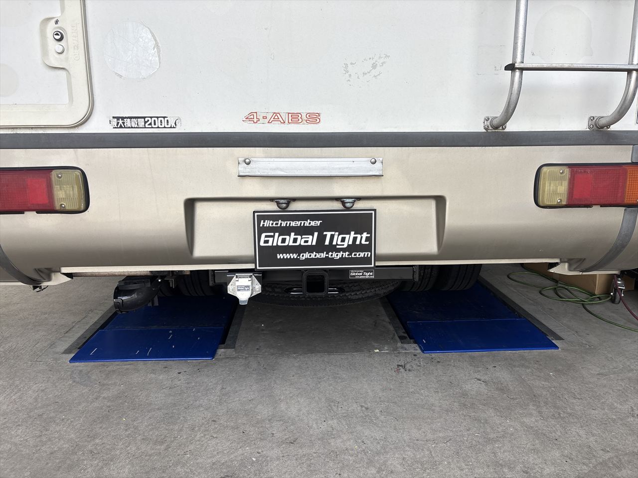 トヨエース,キャンピングカー,ヒッチメンバー,ジェットスキー,トレーラー,バスボート,キャンピングカー,キャンピングトレーラー,水上バイク,ボートトレーラー,牽引,サイクルキャリア,カーゴトレーラー