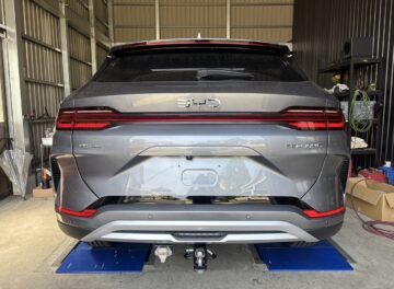 BYD（）社製、シーライオン6用ヒッチメンバーの施工事例 / メイン画像